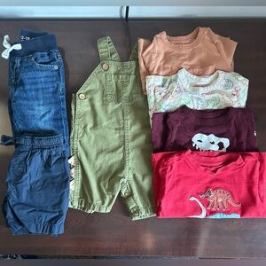Dino Themed Clothes 12-18 months Bundle